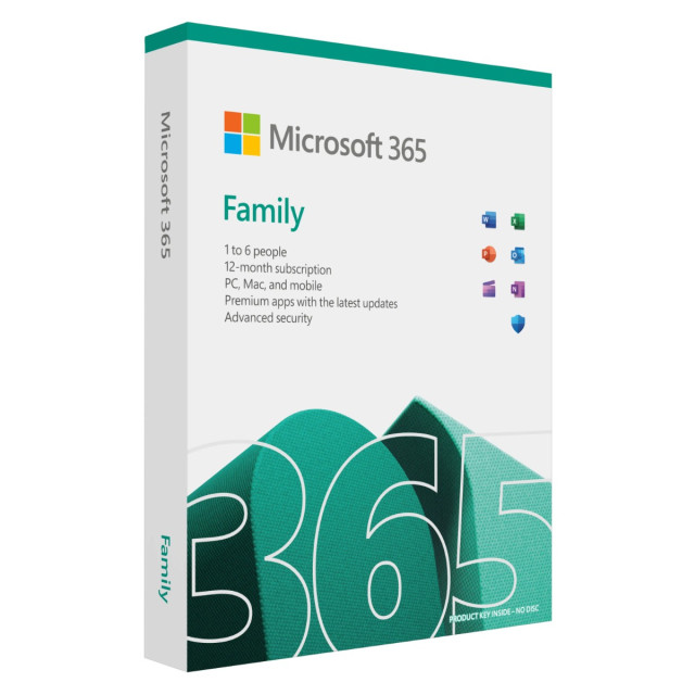 MICROSOFT M365 FAMILY SOFTWARE